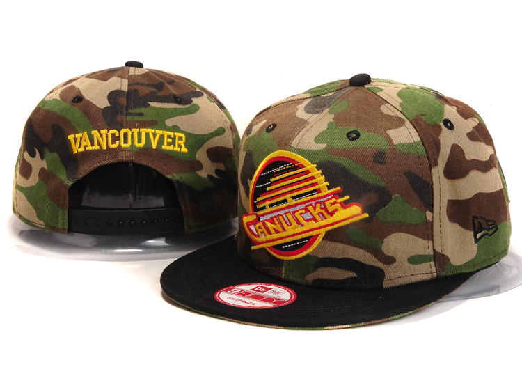 NHL Vancouver Canucks NE Snapback Hat #03